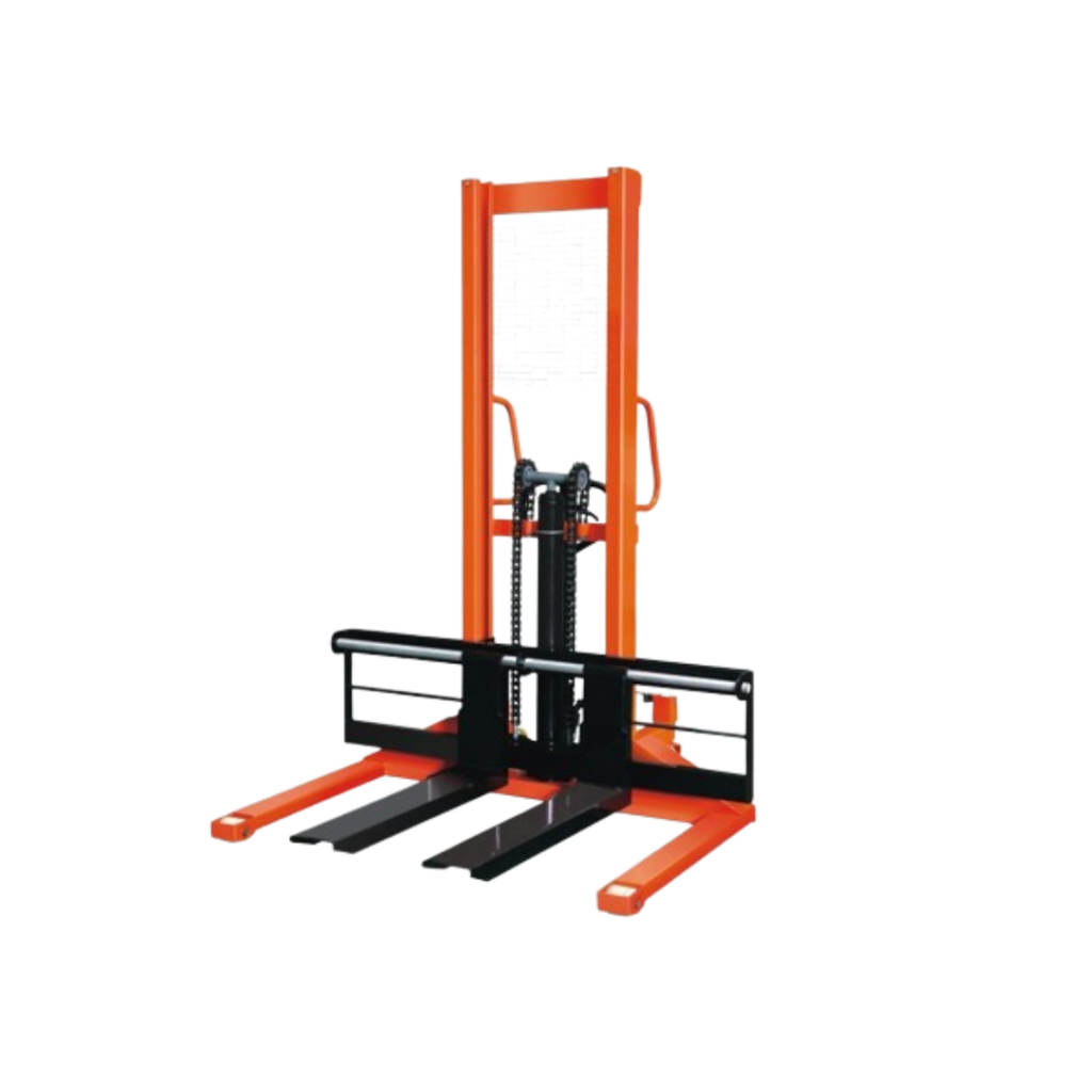 Straddle Leg Hand Stacker